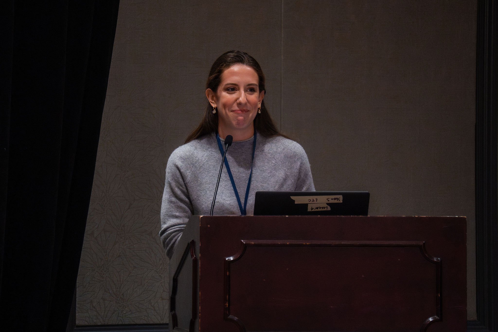 Lydia Holly, BSN, RN, presenting "mplementing an Early Screening Workflow for Stage 1 and Stage 2 Type 1 Diabetes in a Pediatric Endocrinology Clinic" at the 2025 T1DX-QI Learning Session.