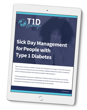 Sick Day Guide on a Tablet