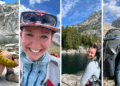 Ayla Kanow hiking Mt Whitney