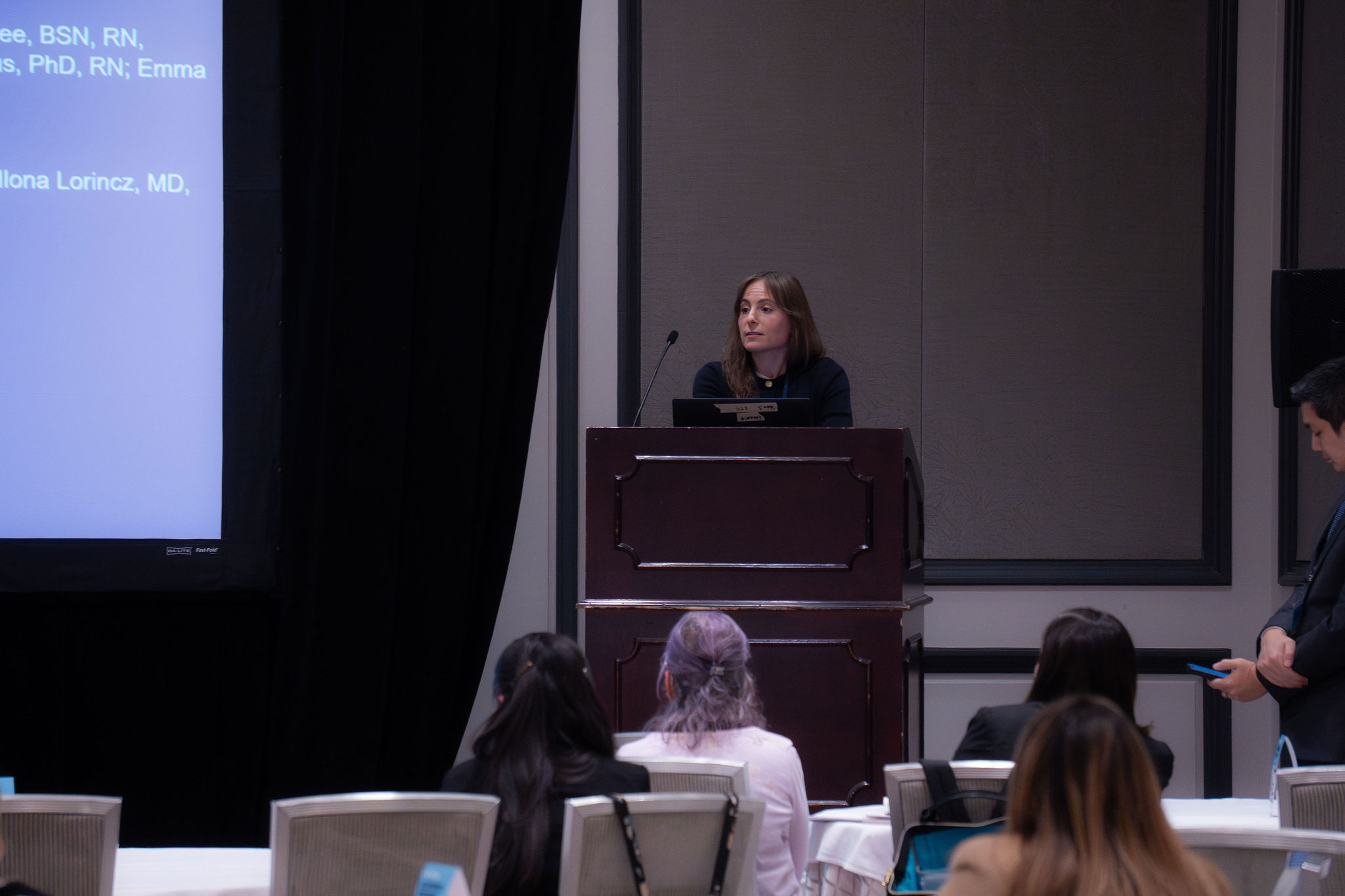 Laura Emmons, CRNP, presenting "A Standardized, Interdisciplinary Approach to Accelerate Automated Insulin Delivery System (AID) Initiation in Adults with Diabetes" at the 2025 T1DX-QI Learning Session